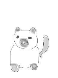 Learn sketching online at your own pace. I Was Bored On A Plane And Decided To Draw Marshmallow On My Phone 3 Nekoatsume