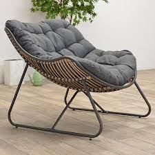 carmen relax loungestoel bruin loungestoel tuinstoelen tuin lounge stoel