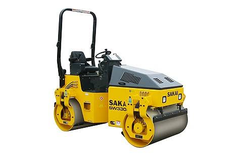 Sakai SW330 Smooth Drum Roller