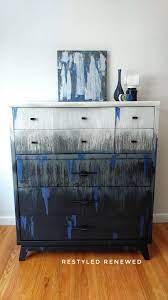 Edgy Canvas Art Furniture Dresser Creative Furniture Painted Furniture Art Furniture