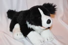 Black And White Dog Stuffed Animal Pin On Stuffed Plush Animals At A Discount