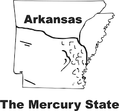 A Funny Map Of Arkansas Funny Maps Map Of Arkansas A Funny