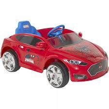 Kids Ride On Electric Car Battery Powered Vehicle Spiderman 6v Speed Coupe Toy Kidsrideonelectriccar Spiderman Car Toy Cars For Kids Kids Ride On Toys