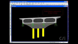 Sap2000 web tutorial 1 3. Sap 2000 Tutorial Lecture 3 Bridge Design Youtube