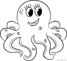 Maybe you would like to learn more about one of these? Cartoon Cute Octopus Coloring Page Coloringall