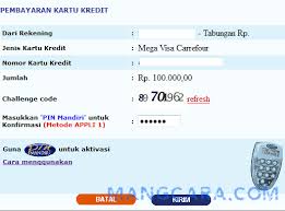Nasabah mandiri kartu kredit dapat membuat pin kartu kredit melalui atm mandiri atau selain itu, nasabah bisa mendapatkan pin kartu kredit melalui email. Cara Aktivasi Pin Kartu Kredit Bank Mega Berbagi Info Kartu