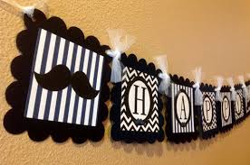 Mustache Bash Happy Birthday Banner Cobalt By Emeraldcitypaperie 26 00 Birthday Banner Happy Birthday Banners Surprise 50th Birthday Party