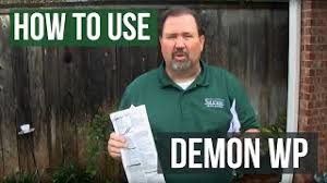 How To Use Demon Wp Insecticide Powder Youtube