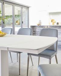Maximise your dining space with small extending dining table sets, including round extending dining table set or glass extending dining table set. White Extending Dining Table Rotating Extending Table Danetti