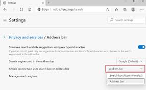 Change to any other search engine by. How To Change The Default Search Engine On Microsoft Edge Beebom