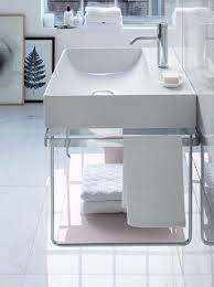 Maybe you would like to learn more about one of these? Durasquare De Duravit Une Vasque Sur Pietement Metallique Sdbpro