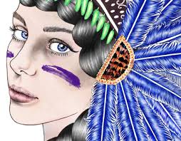 Indian Headdress Projects :: Photos, videos, logos, illustrations and  branding :: Behance