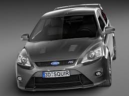 3d Model Focus Rs Games Ready 3d Model Car 3d Model Model
