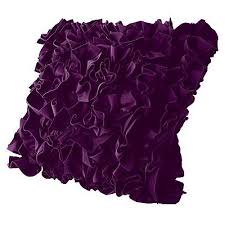 Purple Throw Pillows For Bed 1 Silk 1 Fleece Two Textures And Tones Purple Throw Pillows Living Room Decor Colors Living Room Decor Purple