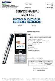 Nokia 6300 rm217 contact service gsmforum. Nokia 6300 Service Manual Pdf Download Manualslib