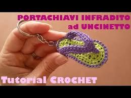 Pantoufles Crochet Porte Cles Modele Gratuit Tutoriel Pour Le Crochet Crochet Crochet Bebe