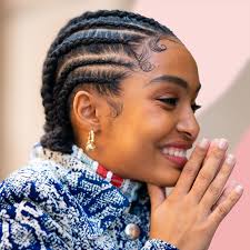 Her edges, or baby hairs, have been laid down so that they frame the face and complete the look. How To Tame Your Baby Hairs Glamour Uk