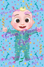 Download Cocomelon Jj Baby Shark Png Digital Instant Download Etsy Baby Boy 1st Birthday Party Baby Boy 1st Birthday 2nd Birthday Party For Boys