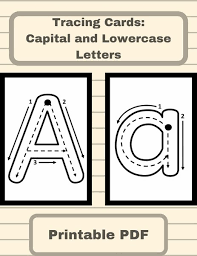 We have over 200 free printable sets available in several different themes just click the menu above to browse! Tracing Cards Capital And Lowercase Letters Occupational Therapy Aba Therapy By Alldayaba