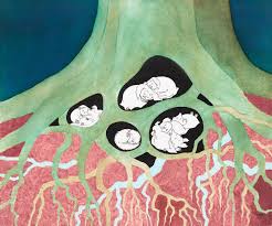 Tove Jansson Asleep Among The Tree Roots Goache And Indian Ink 1930s Tove Jansson Art Moomin