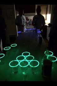 21st Birthday Party Game Ideas For Guys Tron Pong Birthday Party 21 21st Party Fun Party Games