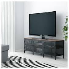 Fjallbo Tv Unit Black 59x14 1 8x21 1 4 Ikea Tv Bench Black Tv Unit Ikea Living Room