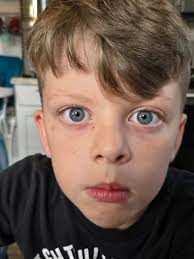 My son, husband and I all have some variant of brown eyes but our little  girl (3 months old) looks as though they're dark grey ? Do we think they'll  change?