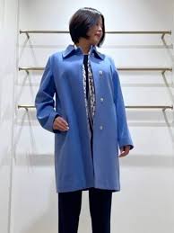 美細津(MACKINTOSH LONDON WOMEN 大丸東京店)｜MACKINTOSH LONDONのステンカラーコートを使ったコーディネート -  WEAR