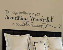 Decorate your romantic bedroom using love sayings and quotes on your bedroom wall, above your bed headboard, night table, or mirror, or beside your dresser or armoire. Popular Items For Inspirational Quote On Etsy Wall Quotes Bedroom Wall Quotes Decals Bedroom Wall Decals For Bedroom