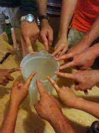 I typically punch 3 holes, 120 degree's apart in the tire, then glue up. Fingers Game Wikipedia