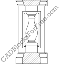 These cad drawings are free download now!! Balusters Free Autocad Blocks In Dwg