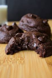 Soft Batch Double Chocolate Cookies Recipe Choco Chip Cookies Cookies Recipes Chocolate Chip Yummy Cookies