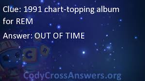 1991 Chart Topping Album For Rem Answers Codycrossanswers Org