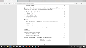 Mathematical knowledge becomes meaningful and powerful in application. Solved Math101 Test3 Pdf X 4 1 Solve Each One Of The Fc Chegg Com