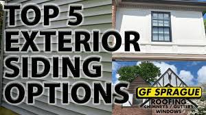 Take a look at this post that runs down some popular ones. Exterior Siding Options Top 5 Gf Sprague Company Inc