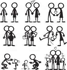 Stick Figure People Familiy Who Love Each Other As They Grow Together Stick Figure Drawing Stick Figure Family Stick Drawings