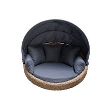 Levy daybed and twin trundle, full. Daybed Ronda Natur Braun Rundgeflecht Strandkorbwerk