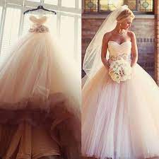 Discountcharming Blush Pink Wedding Dresses 2016 Tulle Beaded Sash Flower Cheap A Line Sweetheart Sleeveless Country Bridal Dresses Ball Gowns From Hjklp88 11 Blush Pink Wedding Dress Pink Wedding Dresses Sweetheart Wedding Dress