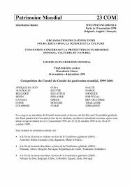 Cette page se recharge automatiquement toutes les 60s. Unesco World Heritage Centre Document Composition Du Comite Du Patrimoine Mondial 2000 2001