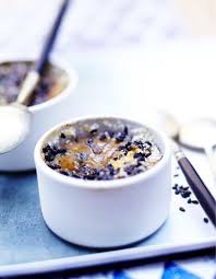 Cremes Brulees Sesame Noir Et Vergeoise Pour 6 Personnes Recettes Elle A Table Recette En 2020 Dessert Creme Brulee Alimentation