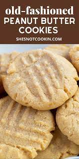Criss Cross Peanut Butter Cookies She S Not Cookin Recipe In 2021 Best Peanut Butter Cookies Butter Cookies Easy Chewy Peanut Butter Cookies
