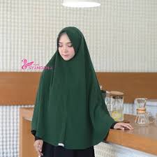 If you are looking for kerudung hijau lumut you've come to the right place. Hijab Khimar Bergo Gosya Hijau Botol By Hijab Syandana Shopee Indonesia