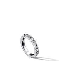 Discover The Chanel Bridal The Collection 1932 Wedding Band In 18k White Gold And Diamonds Jewelry Shiny Jewelry Chanel Jewelry