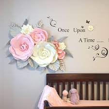 Free shipping & buy 2 get one free wall sticker in australian shop. Extra Large Paper Flower Backdrop Nursery Decor Girl Etsy Paper Flowers Paper Flower Backdrop Large Paper Flowers