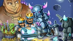 nice art drawing, king, mini pekka, giant - Clash Royale Wallpapers |  Clasher.us