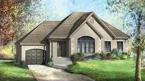 European Style House Plan 2 Beds 1 Baths 1019 Sq Ft Plan 25 4267 Traditional House Plans House Plans Best House Plans