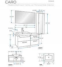 The term 'comfort' comes from the fact that you don't have to bend too much since it is positioned a bit higher, up to 36 inches (91.5 cm). Standard Height For Bathroom Vanity Standard Height Of Wash Basin Intended For Measurements 102 Bathroom Dimensions Vessel Sink Bathroom Vanity Bathroom Vanity