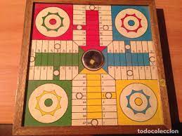 ¡compra con seguridad en ebay! Antiguo Parchis Madera Dado Automatico Cajon Pa Kaufen Alte Brettspiele In Todocoleccion 68162705
