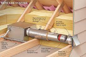 Avoid venting through a soffit vent or ridge vent. Venting A Bath Fan In A Cold Climate Fine Homebuilding
