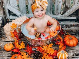 (you may only need a few ounces for a small baby tub; Fall Milk Bath Baby Milk Bath Fall Baby Photos Milk Bath Photography